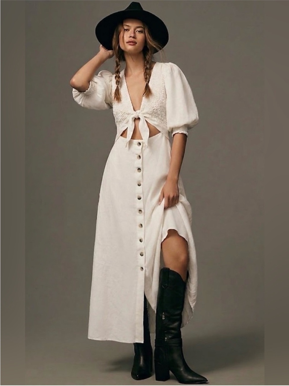 💫 FREE PEOPLE💫 String of hearts Maxi Dress ❤️